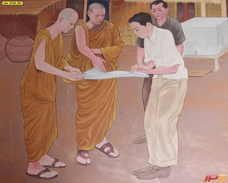 ลายไทย ภาพวาดพระและสาธุชน-02
