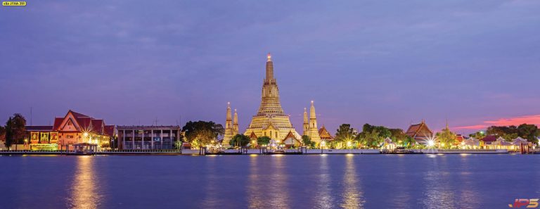 ภาพถ่ายเมืองริมแม่น้ำเจ้าพระยา