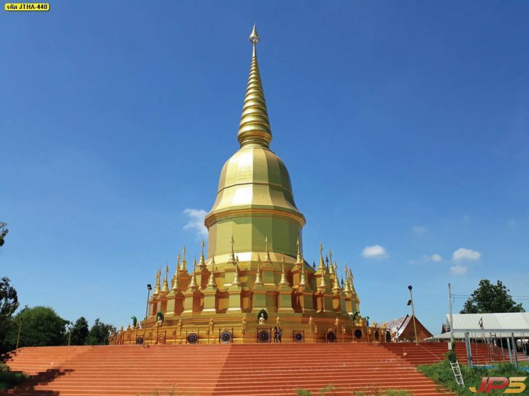 ลายไทย เจดีย์สีทอง