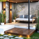 วอลเปเปอร์ลายสวนป่าสไตล์ยุโรป แต่งห้องรับแขกสวยๆ ด้วย Chinoiserie wall covering สไตล์วินเทจ สร้างความประทับใจให้แขกผู้มาเยือน