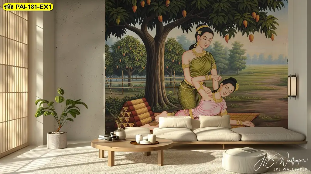 สร้างความแตกต่างสำหรับร้านนวดของคุณด้วย วอลเปเปอร์ภาพนวดแผนไทย ที่ไม่เหมือนใคร