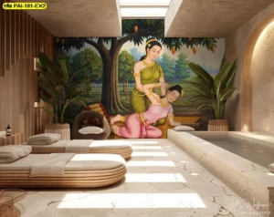 วอลเปเปอร์ภาพนวดแผนไทยชั้นดี ตกแต่งร้านนวดของคุณให้ดูสวยงามและพรีเมียมยิ่งขึ้น