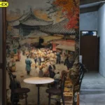 การเลือกใช้ Korean art wallpaper for restaurant ทำให้ร้านอาหารของคุณดูน่าสนใจและสร้างประสบการณ์ที่ดี