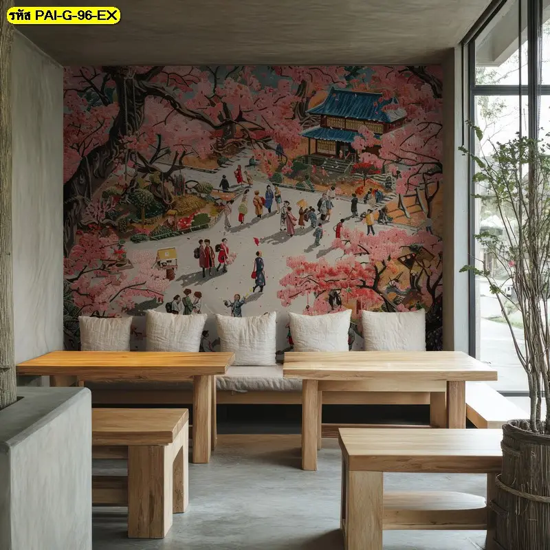 ไอเดีย Korean cafe wall decor ใช้โทนสีอบอุ่นและมินิมอลเพื่อสร้างบรรยากาศผ่อนคลายและน่านั่ง