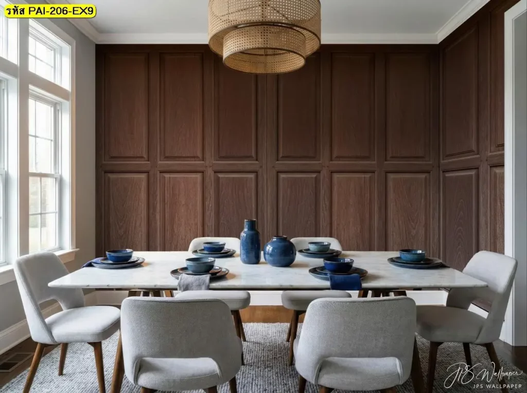 วอลเปเปอร์ลายไม้แนวคลาสสิกโทนไม้เข้มสำหรับภาพติดผนังลายผนังไม้ตกแต่งในสไตล์วอลเปเปอร์ลายไม้สไตล์วินเทจที่ดูมีเอกลักษณ์